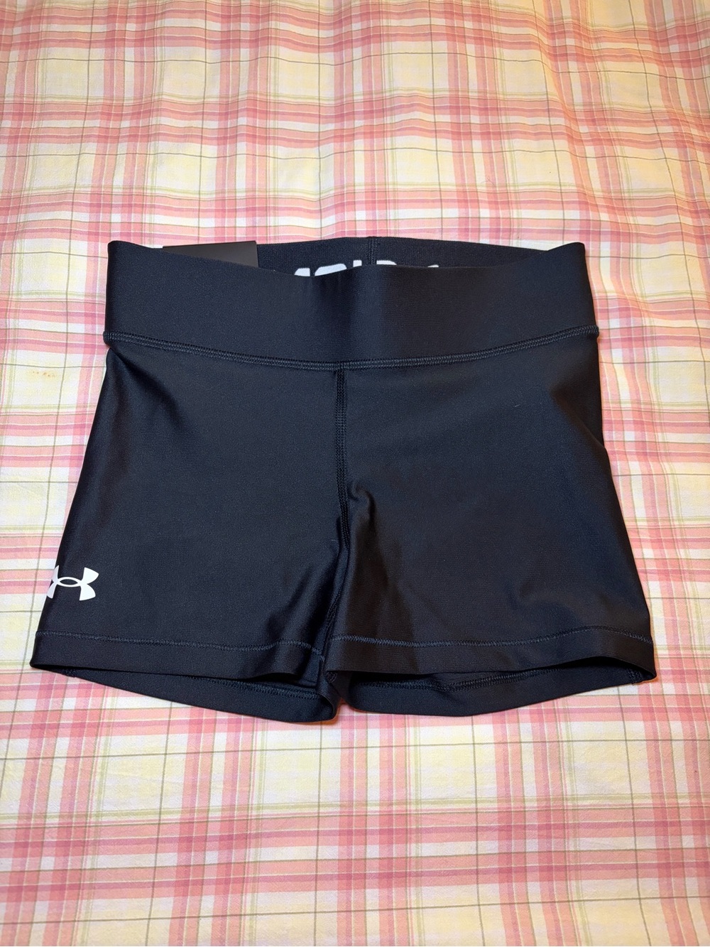 Under Armour Black Biker Shorts NWT
